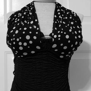 Swimsuit One Piece Halter Strapless Sheqi